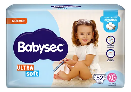 BABY SEC ULTRA SOFT – Pañalera Belyan